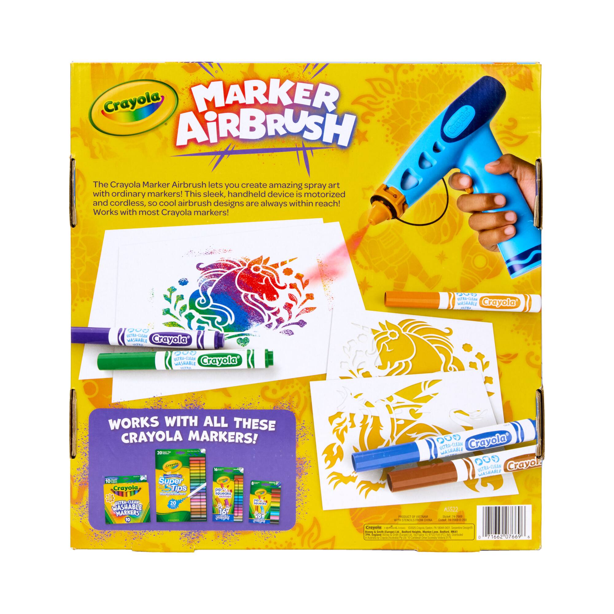 Crayola® Marker Airbrush Art Set